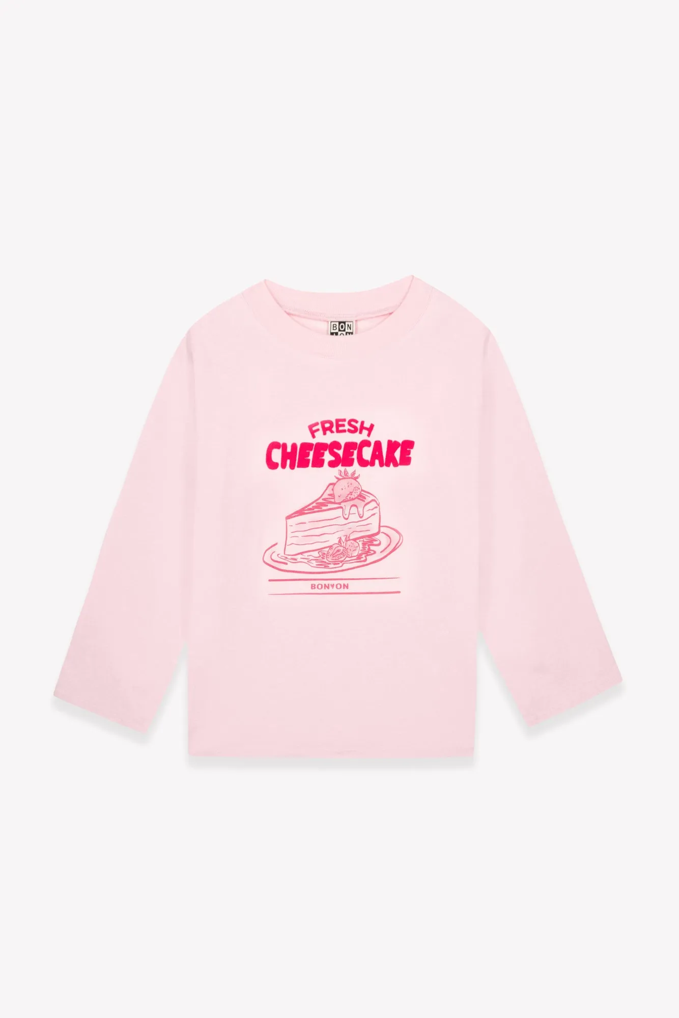 Bonton Taxo Cheesecake T-shirt rosa bomuld 2-14 år