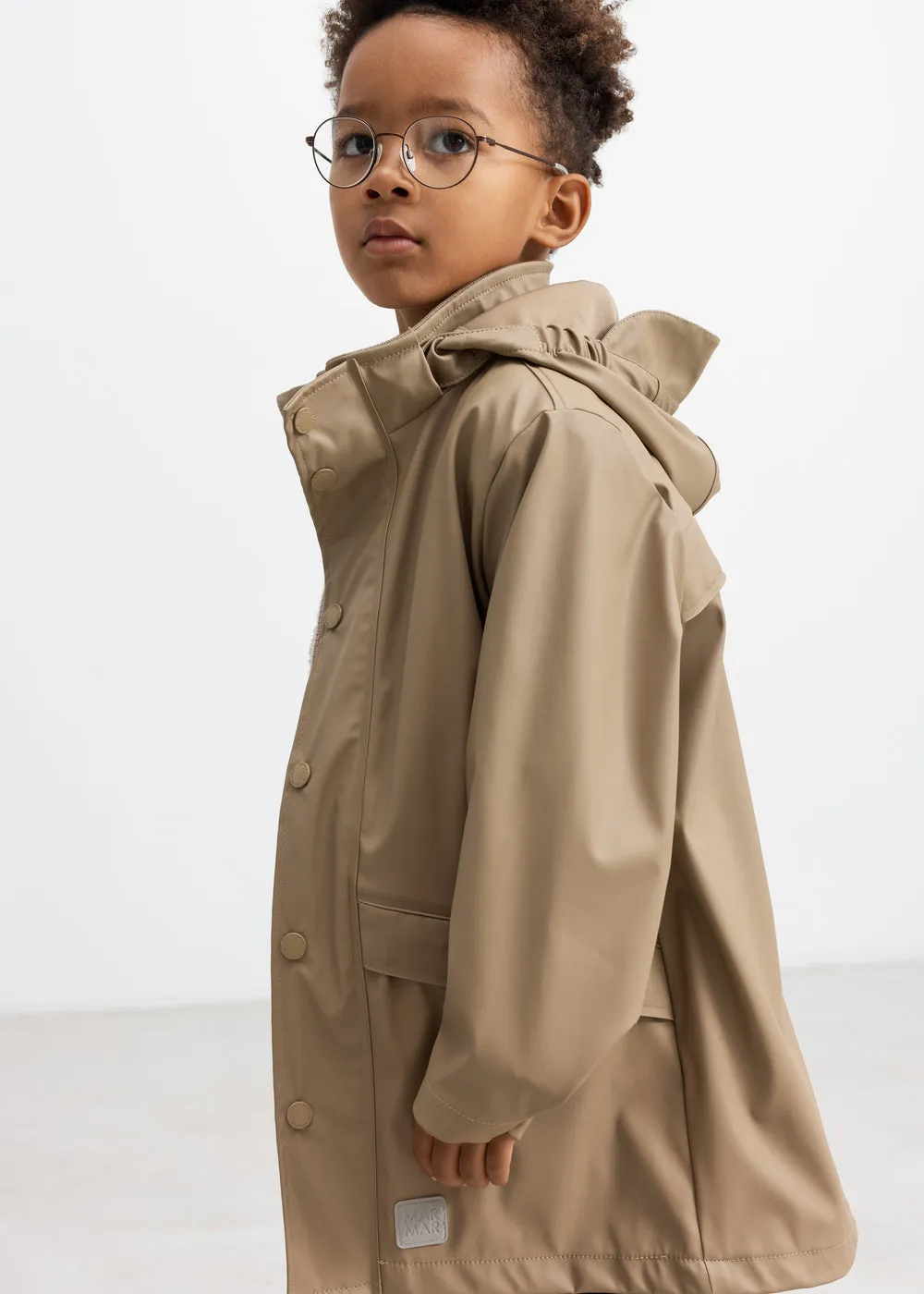 MarMar October Jacket regnjakke Sepia Brown vandtæt