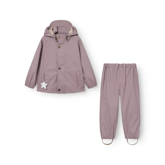 MINI A TURE Matreinar regnsæt Quail purple 8.000 mm