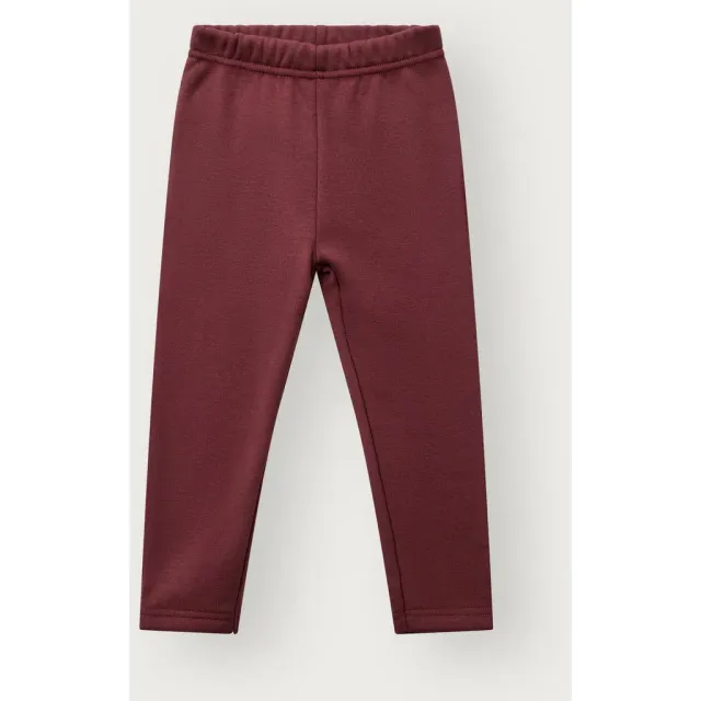 Hust & Claire Lisa Fleece leggings maroon bomuld