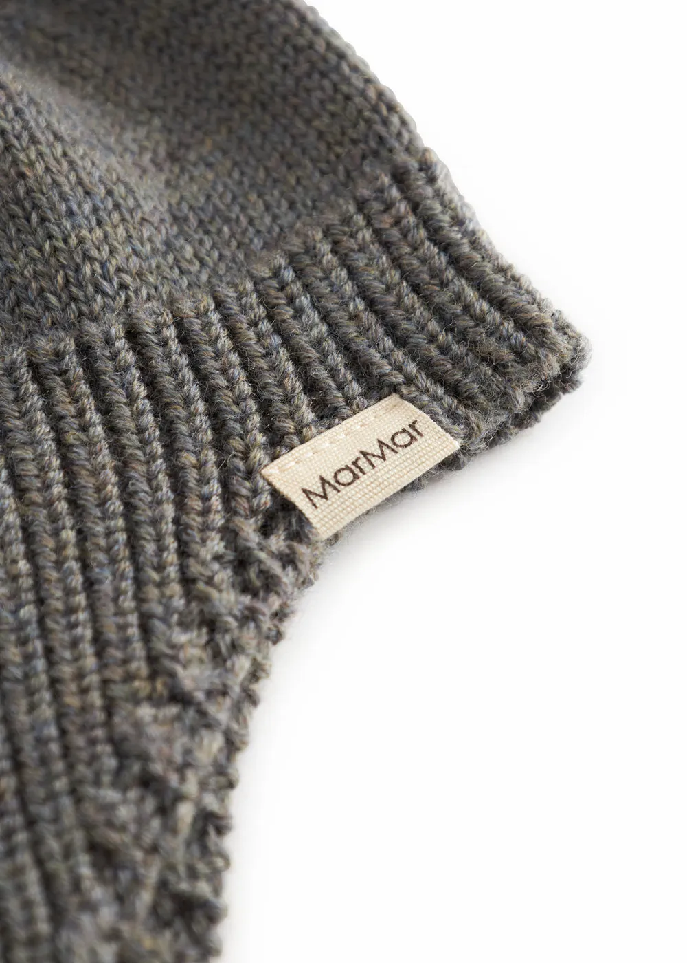 MarMar Aly strikhue Olive Leaf Melange merino
