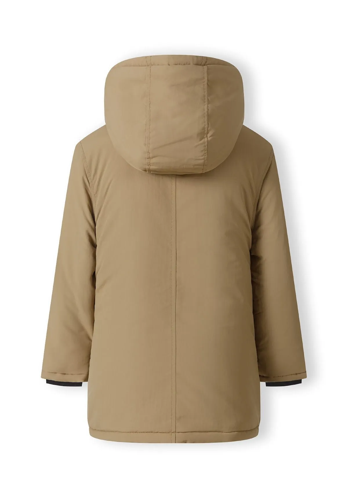 Minoti 41083 parka teddyfutter beige til drenge