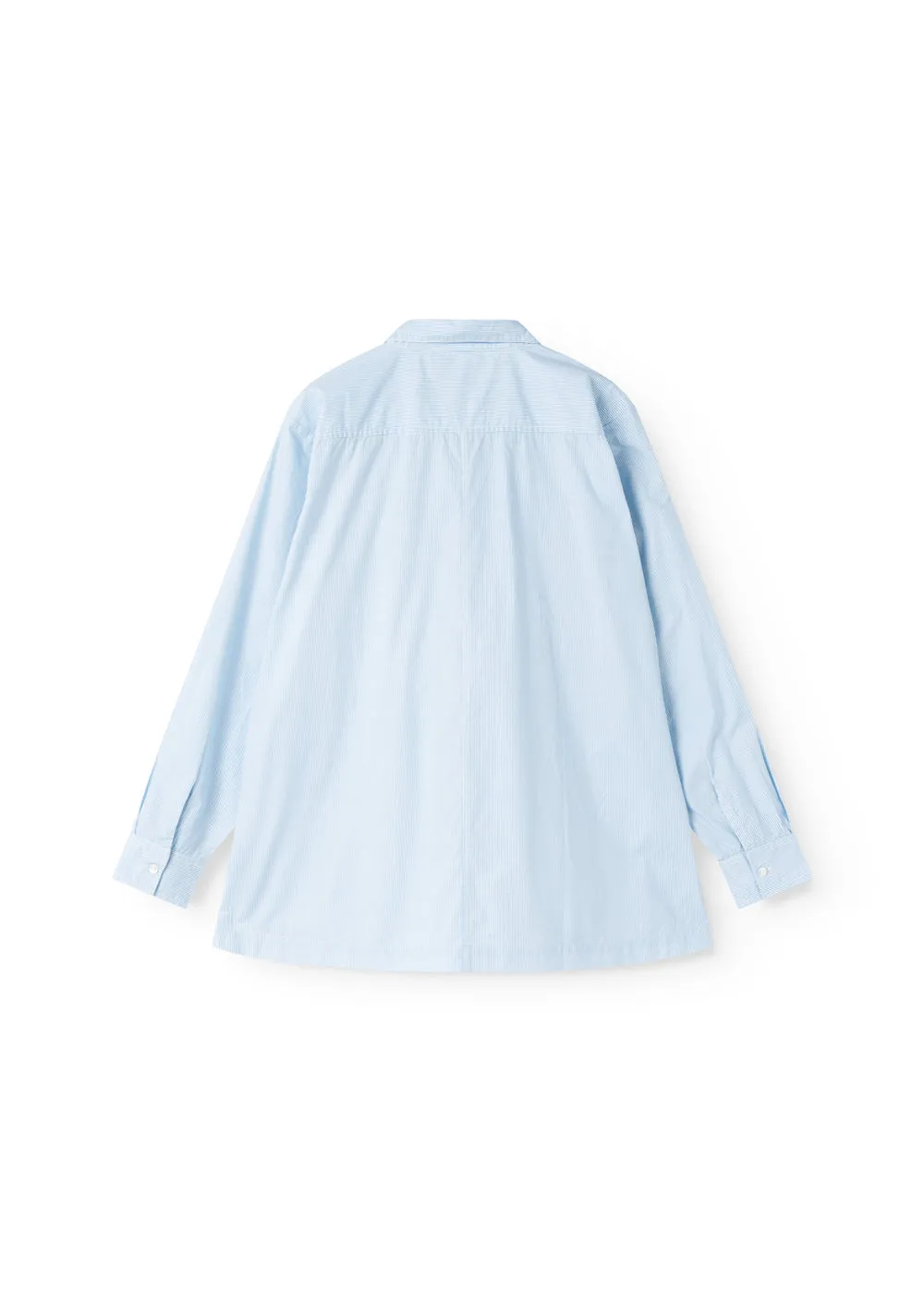 MarMar Thy W skjorte Azure Water Stripe økologisk bomuld