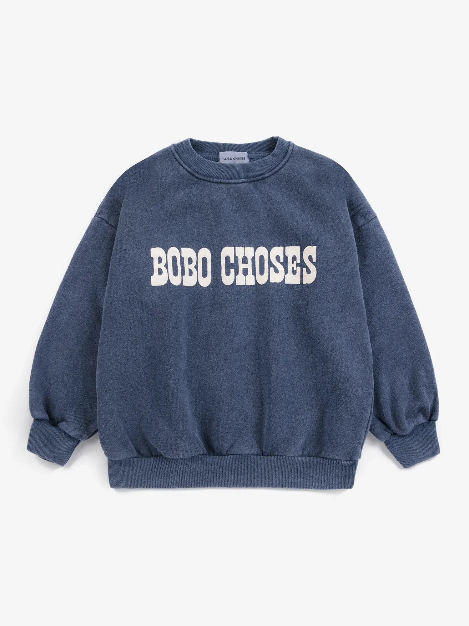Bobo Choses Pop sweatshirt mørkeblå bomuld 2-13 år