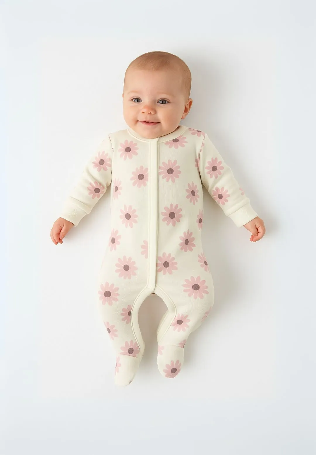 Minoti 42024 natdragt 2-pak jersey blomster