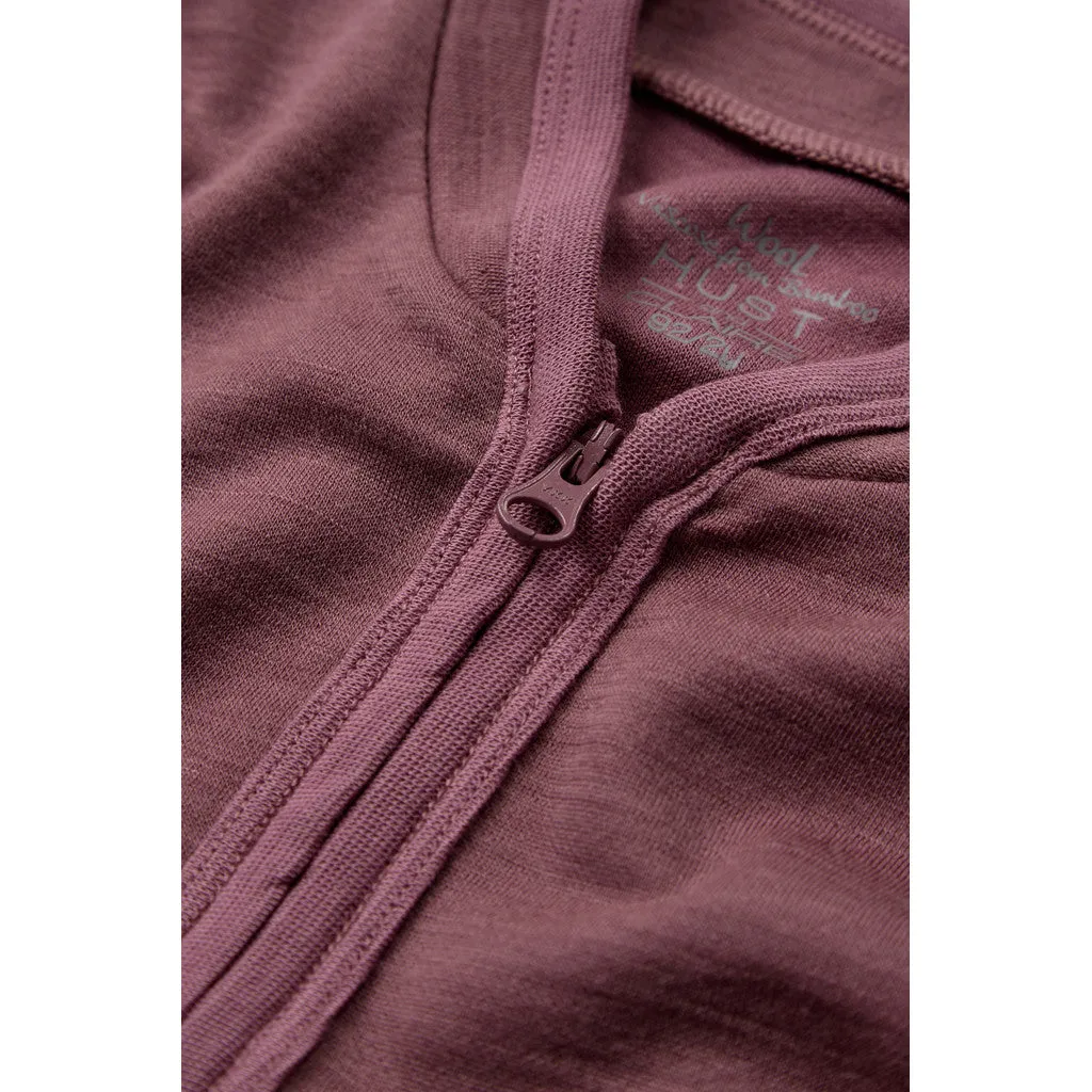 Hust & Claire Camil cardigan Old Rose uld bambus