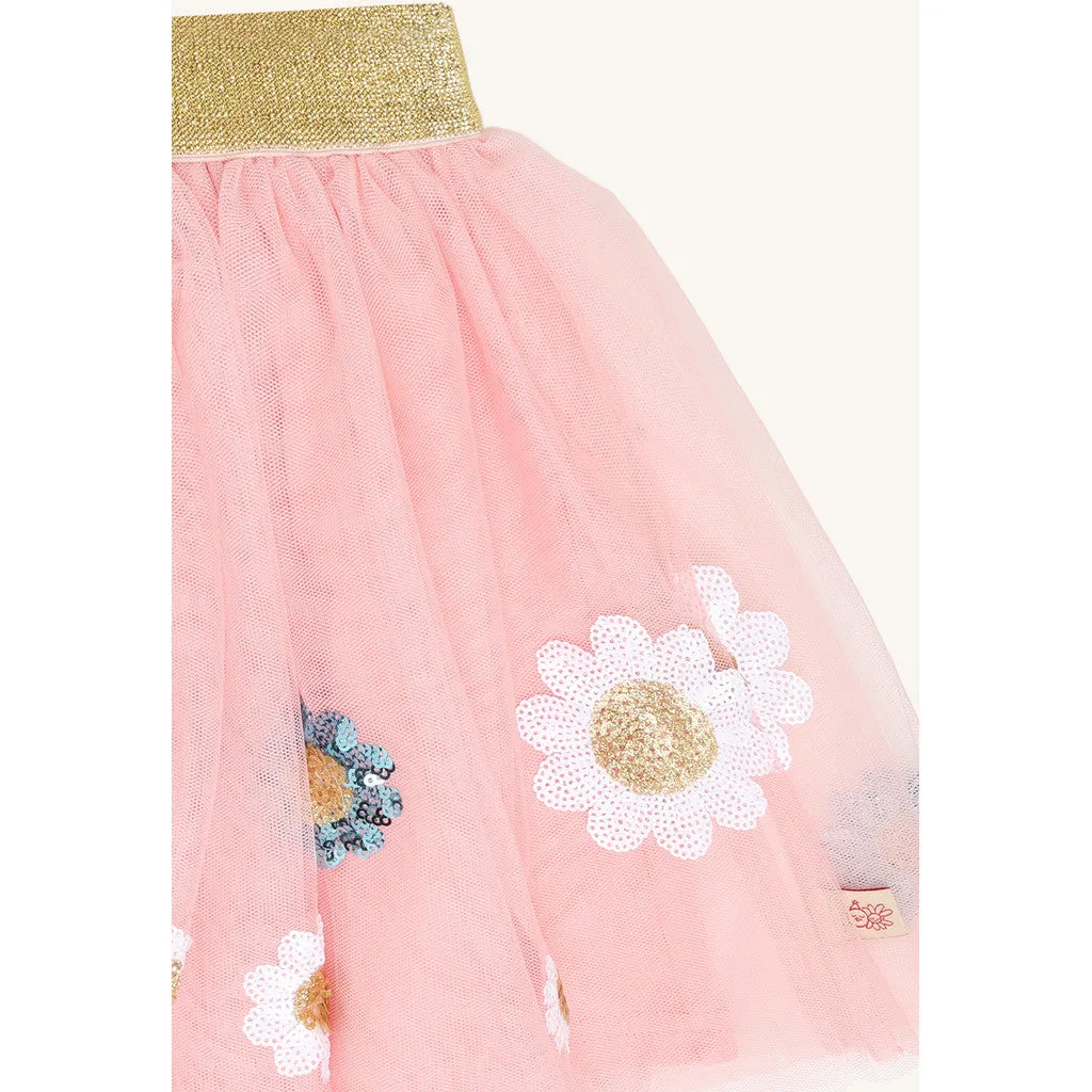 Hust & Claire Ninna Flower nederdel Shell polyester