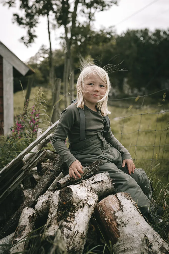 MarMar Base Tee LS T-shirt Hunter langærmet