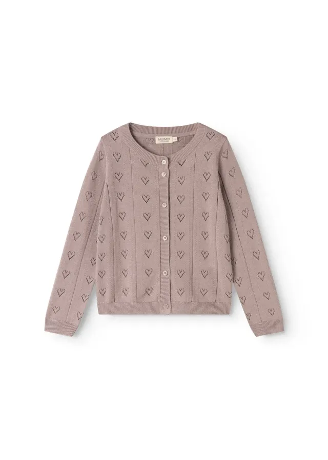 MarMar Copenhagen Tilda strik cardigan Dusty Purple
