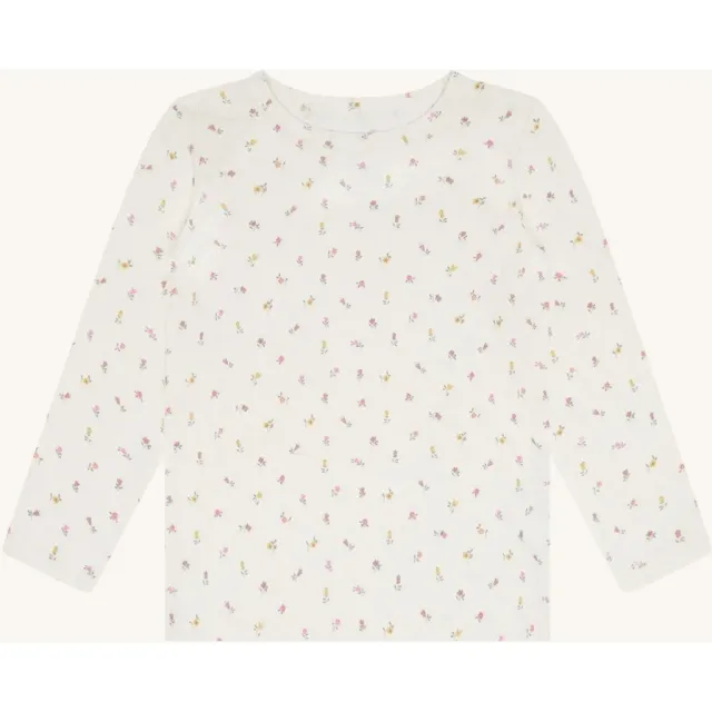 Hust & Claire HCAustin Vintage langaermet bluse ivory bambus