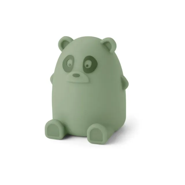 nuuroo Ella natlampe Panda Dusty green 10x14 silikone