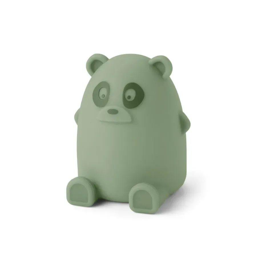 nuuroo Ella natlampe Panda Dusty green 10x14 silikone