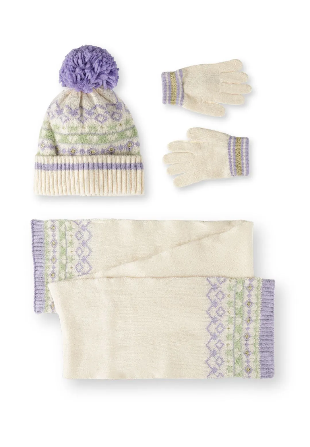 Minoti 45895 huesæt pige offwhite strik