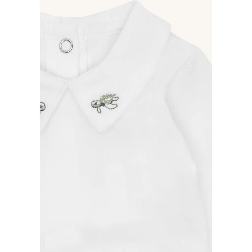 Hust & Claire HCBam Collar body Iceberg økologisk bomuld