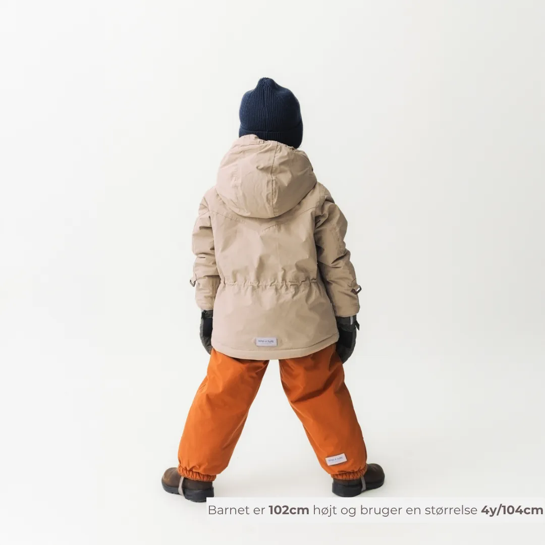 MINI A TURE Matwaldo vinterjakke 2y/92cm beige fleece