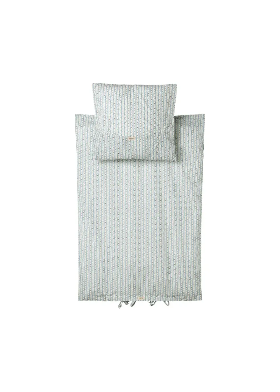MarMar Bed Linen Baby Floral Stripe sengetøj 70x100 cm blomstret