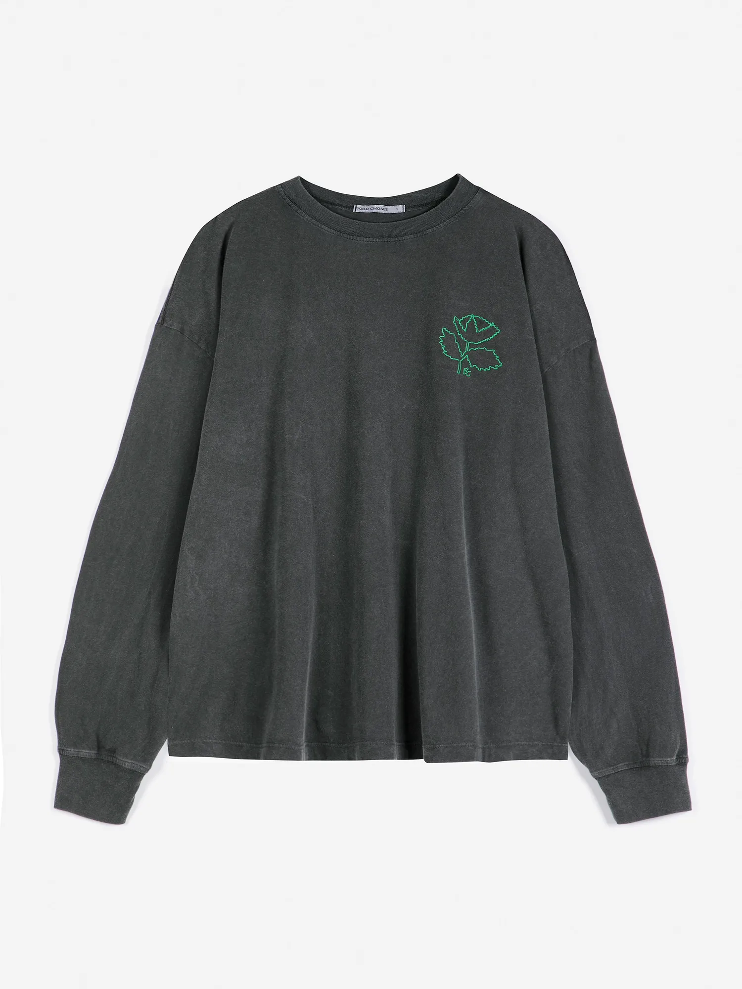 Bobo Choses Vibrant Flower t-shirt M mørkegrå løs