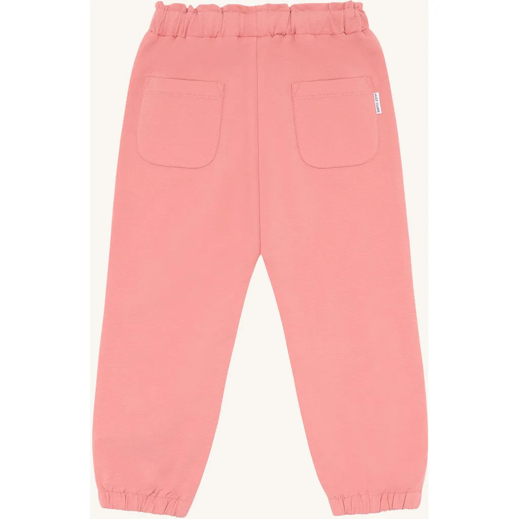 Hust & Claire Thilde Solid joggingbukser Sorbet bomuld