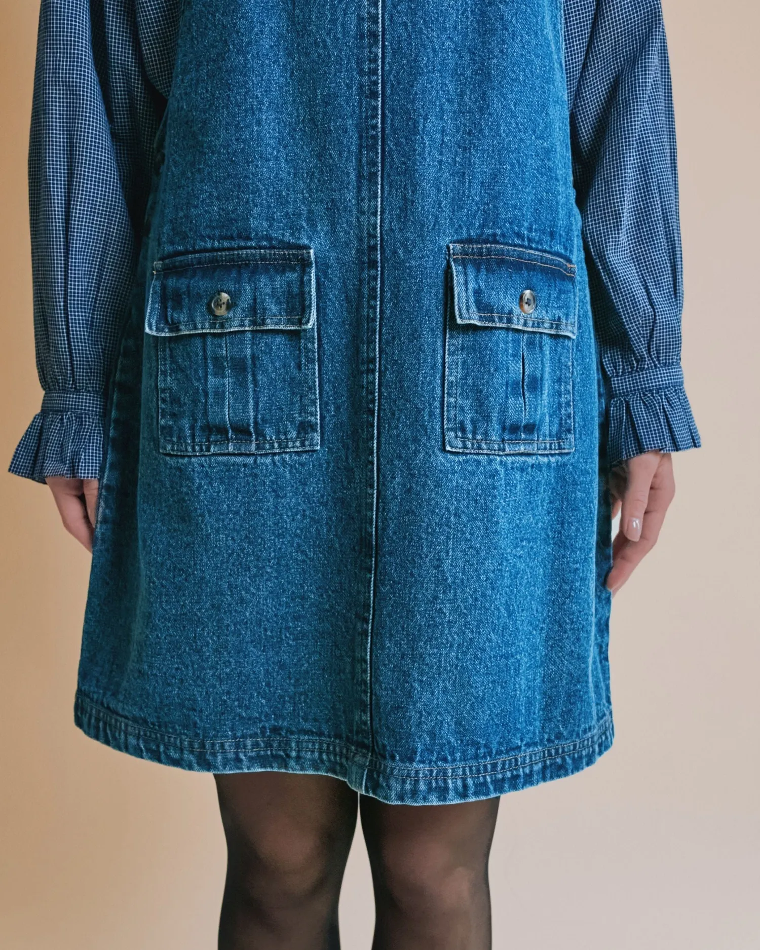 Emile et Ida Elise selekjole denim blå