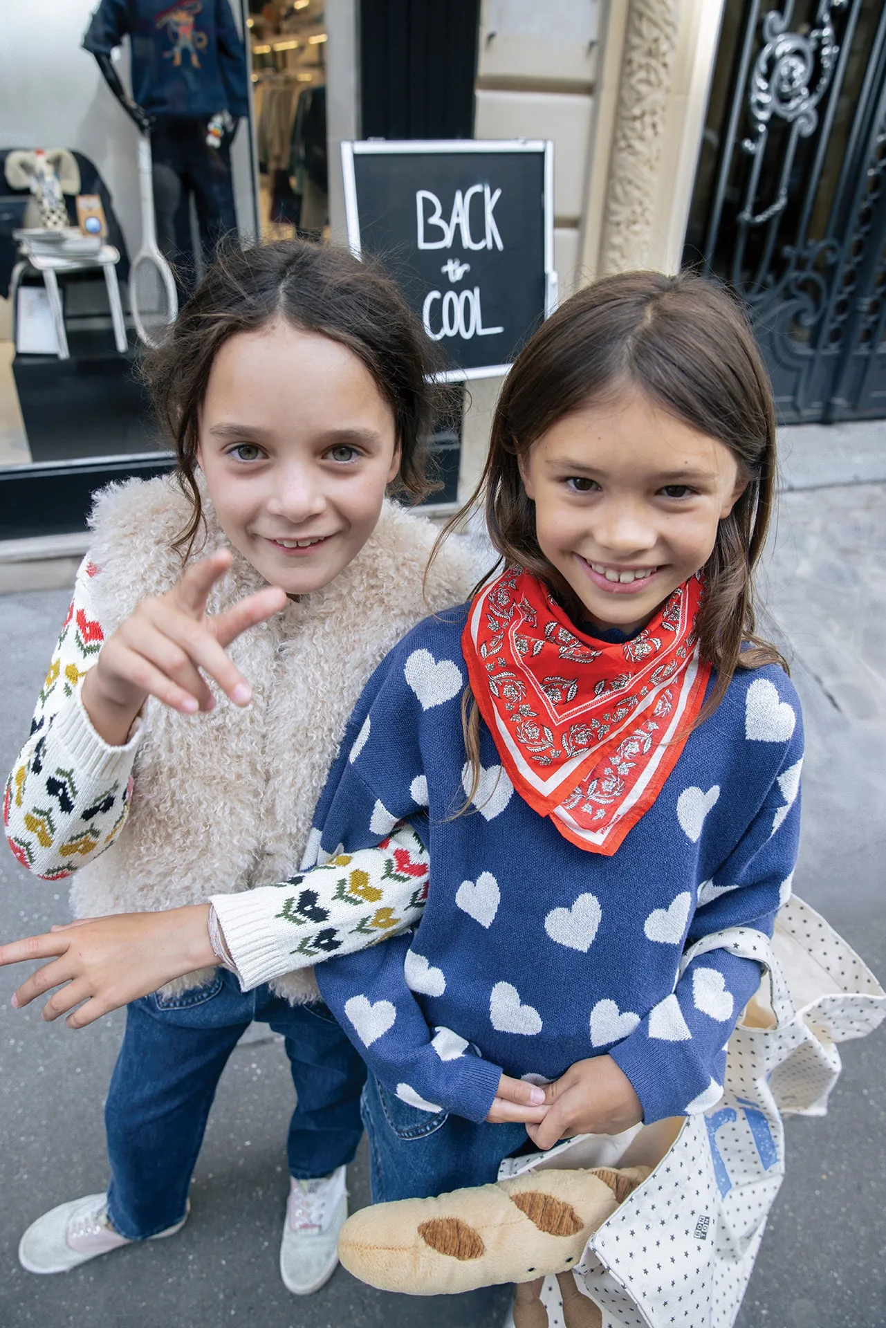 Bonton New Barn Blockprint tørklæde TU bomuld