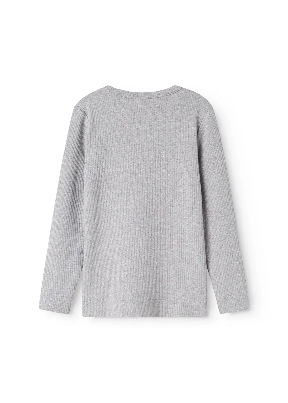 MarMar Tee LS T-shirt Light Grey Melange modal