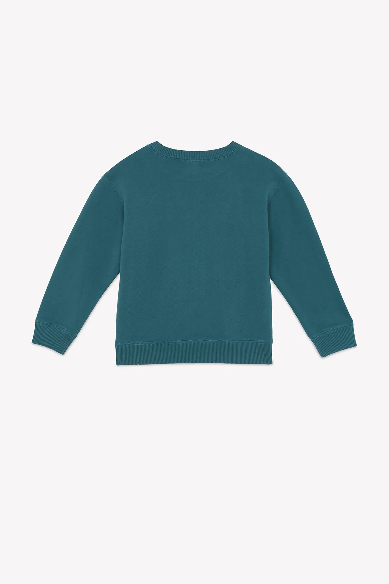 Bonton Smile Snow sweatshirt blå bomuld