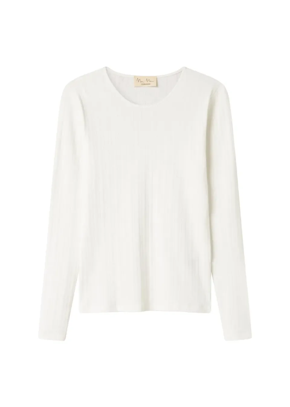 MarMar Tamra W t-shirt Gentle White pointelle