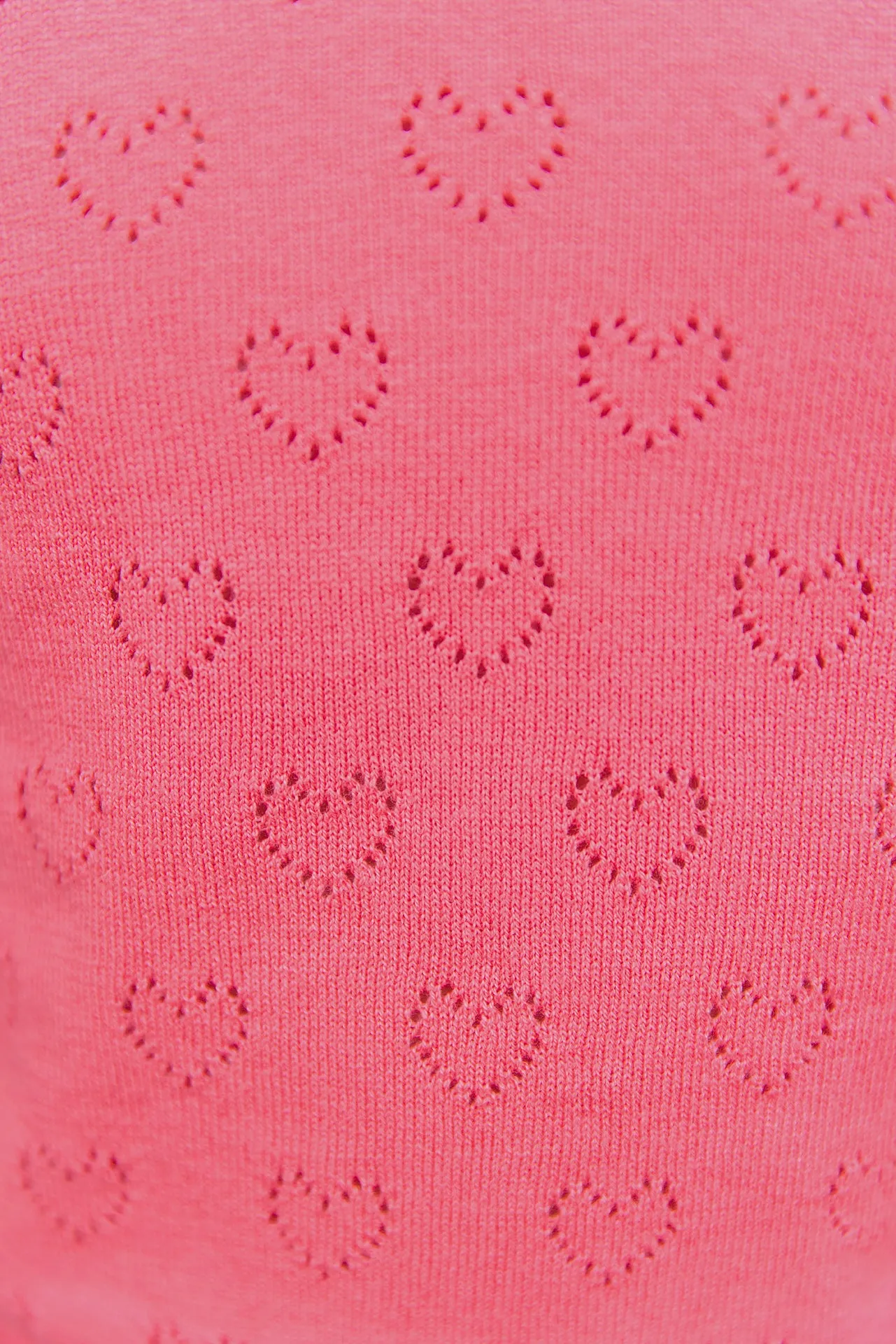 Bonton Milou Rose Faroe striktrøje rosa uld