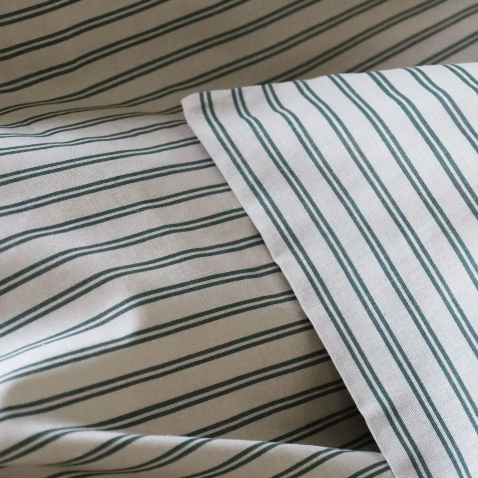 nuuroo By Mats junior sengetøj Green Double Stripe
