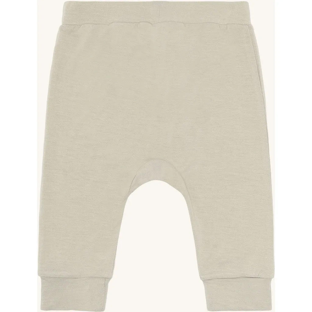 Hust & Claire Gusti Solid joggingbukser Greene Stone bambus