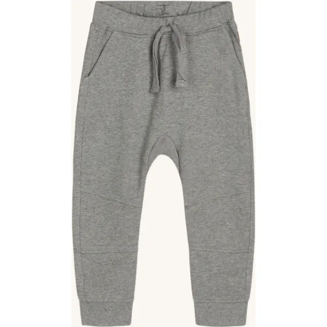 Hust & Claire HCGeorg Solid joggingbukser Grey Melange GOTS