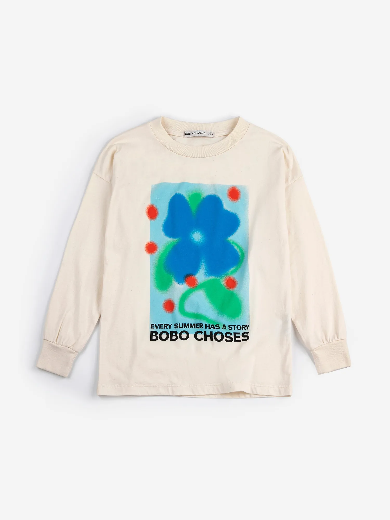 Bobo Choses Summer Story sb126ac003 langærmet T-shirt 2-3 år