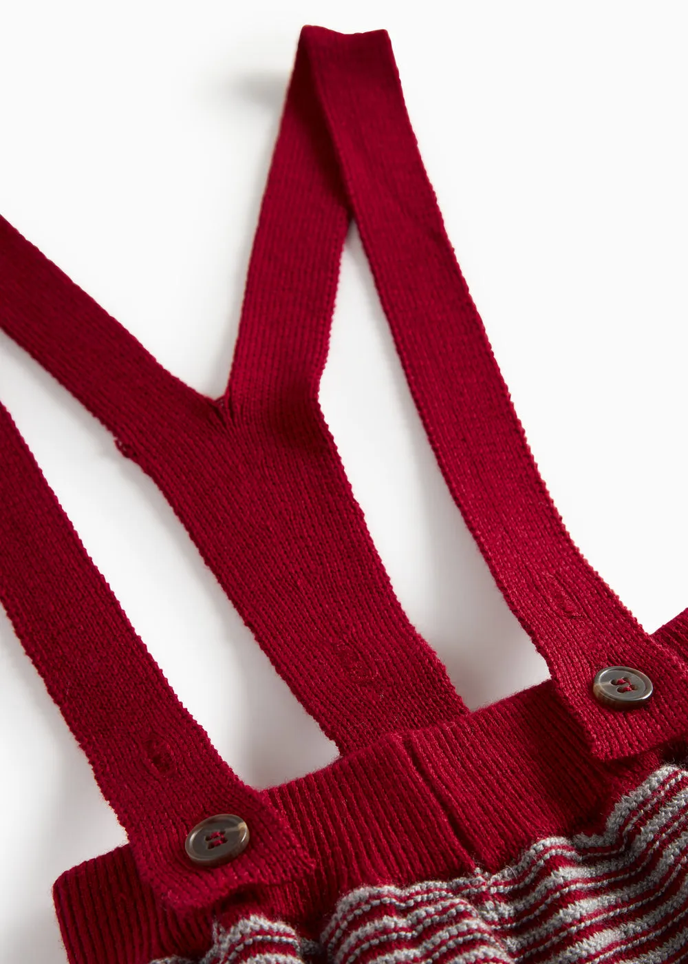 MarMar Perrin strikbukser Hibiscus Red Stripe stribet