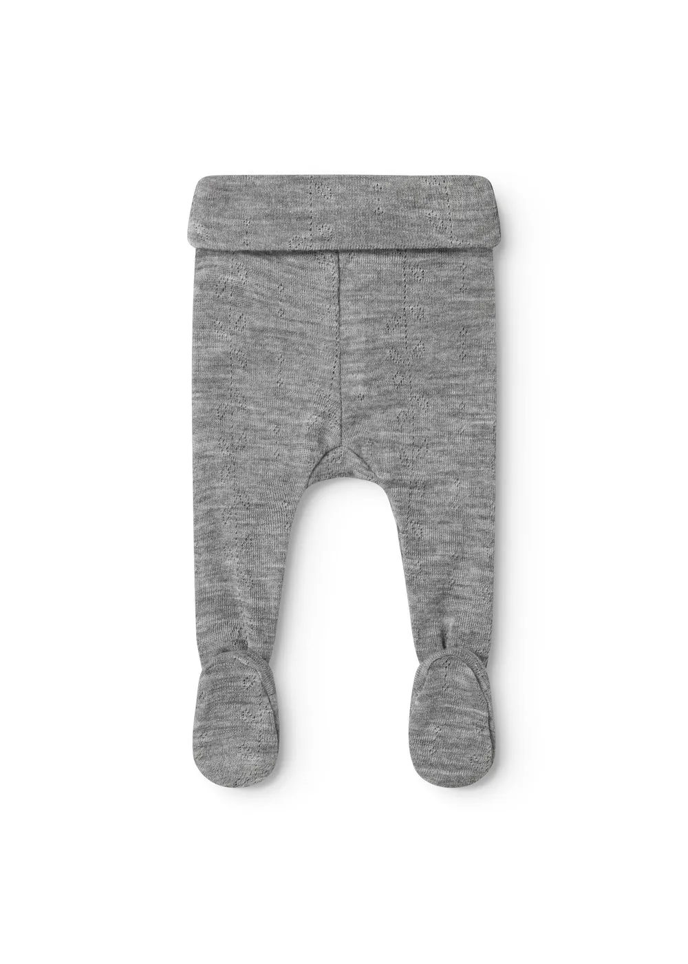 MarMar Pixa uldbukser Grey Melange 44-74 pointelle