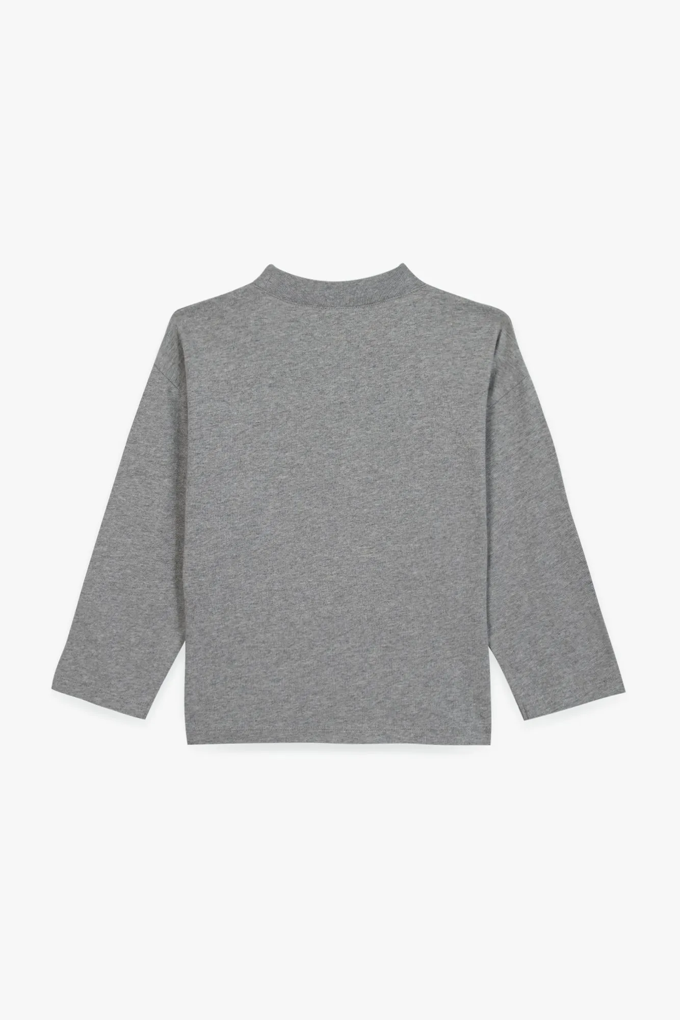 Bonton Laurel Winter t-shirt til børn grå langærmet