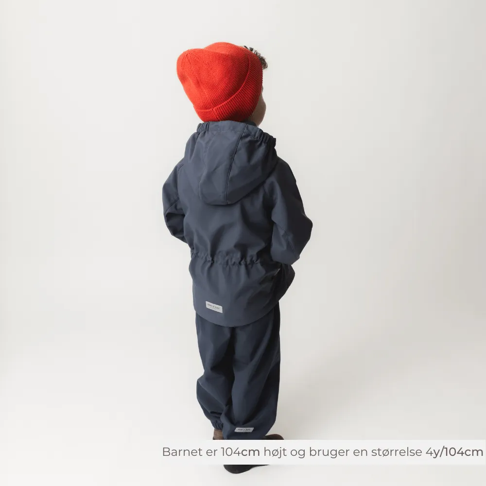 MINI A TURE MATADEN softshell jakke Ombre blue fleece