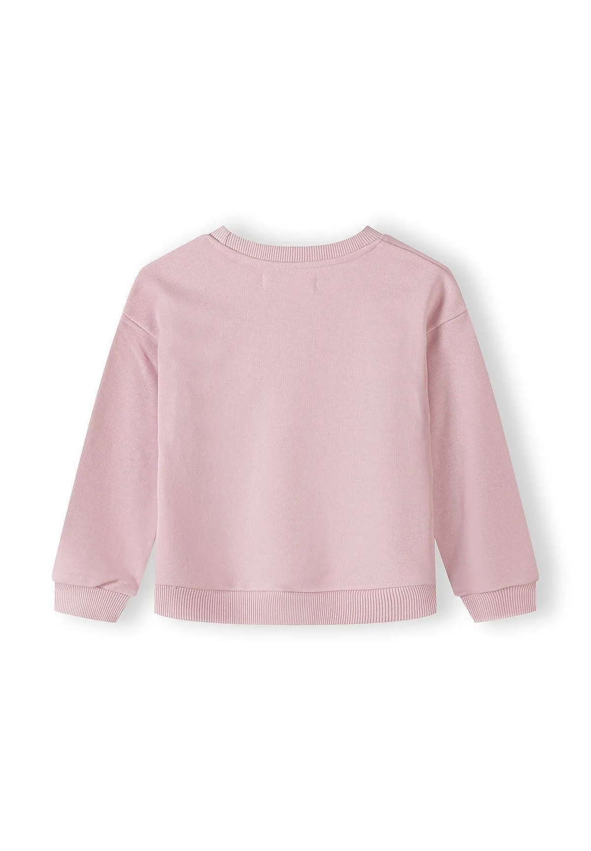 Minoti 44733 sweatshirt 2-pak rosa beige pige