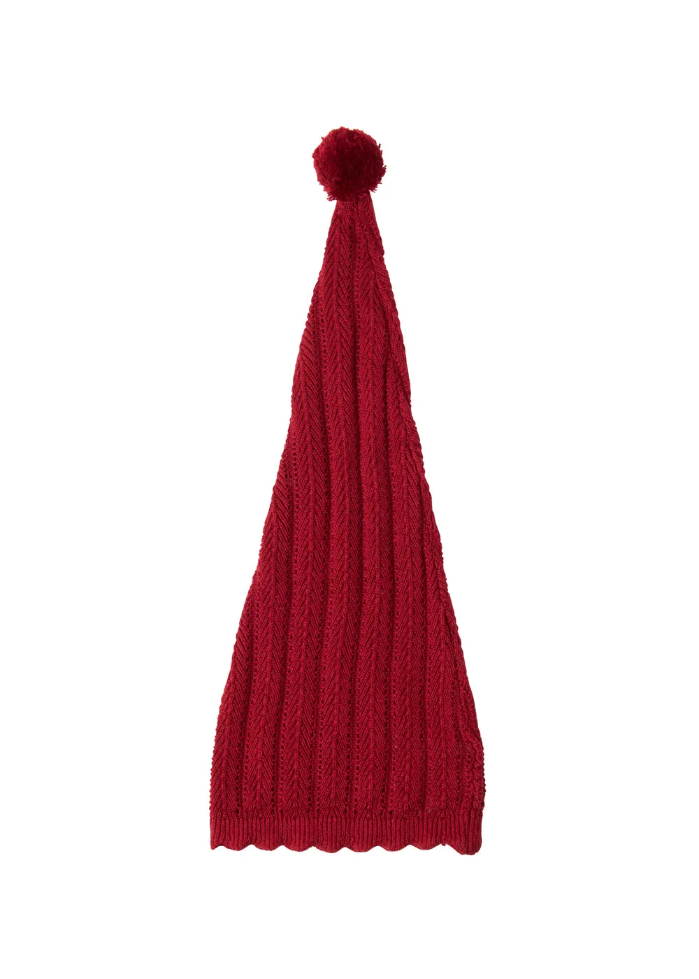 MarMar Alfen nissehue Hibiscus Red strik
