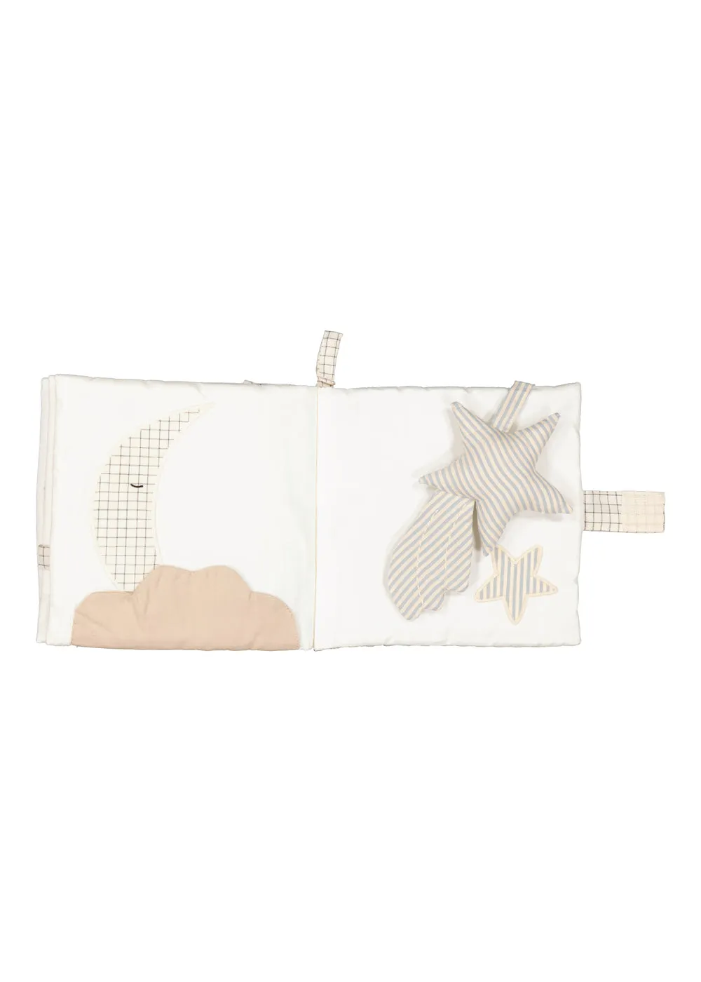 MarMar Fabric Book aktivitetsbog Deep Lake Check
