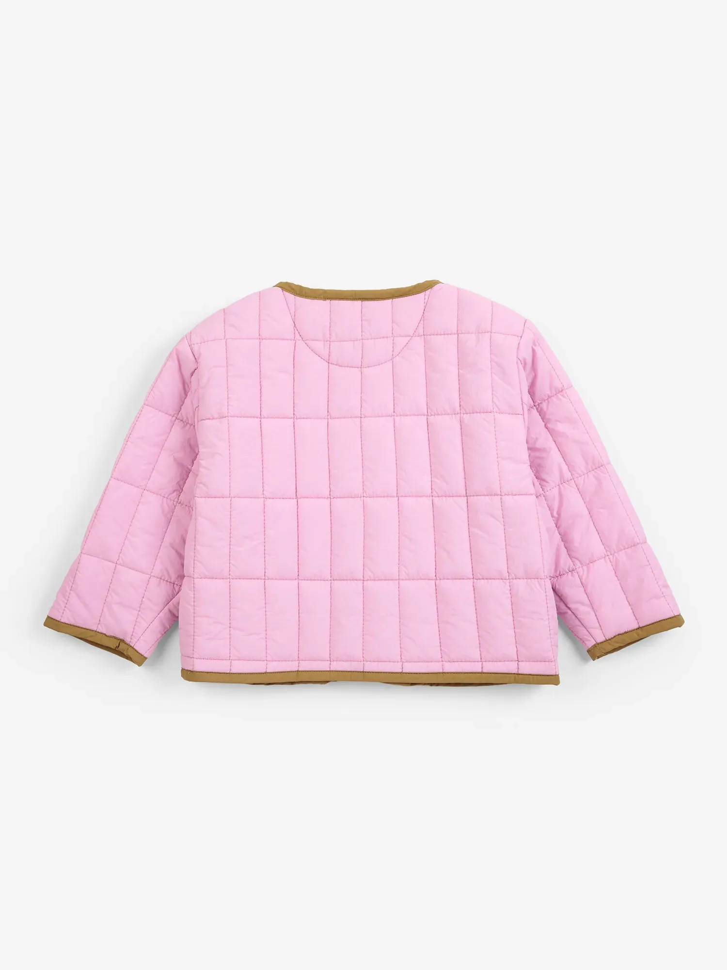 Bobo Choses All About Monsters BC light padded jakke pink 6M