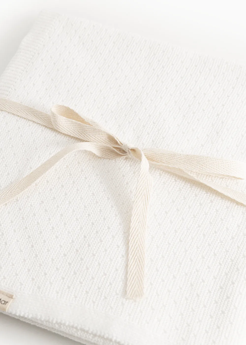 MarMar Alia striktæppe Gentle White 70x100