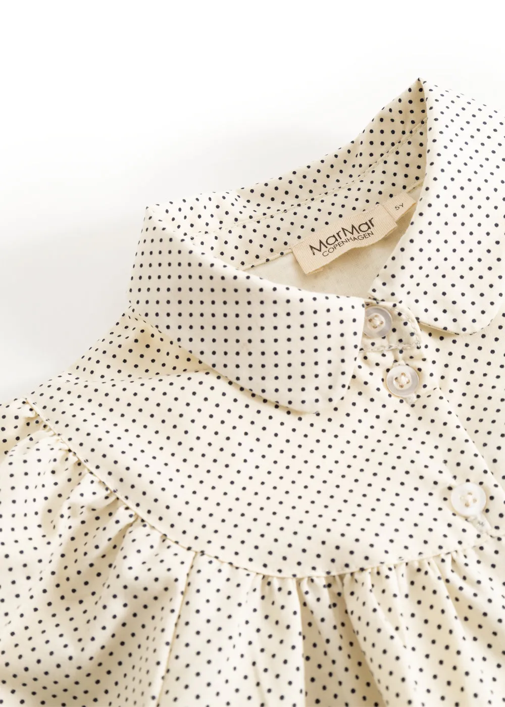 MarMar Trissa Tiny Dots skjorte til pige – bomuld