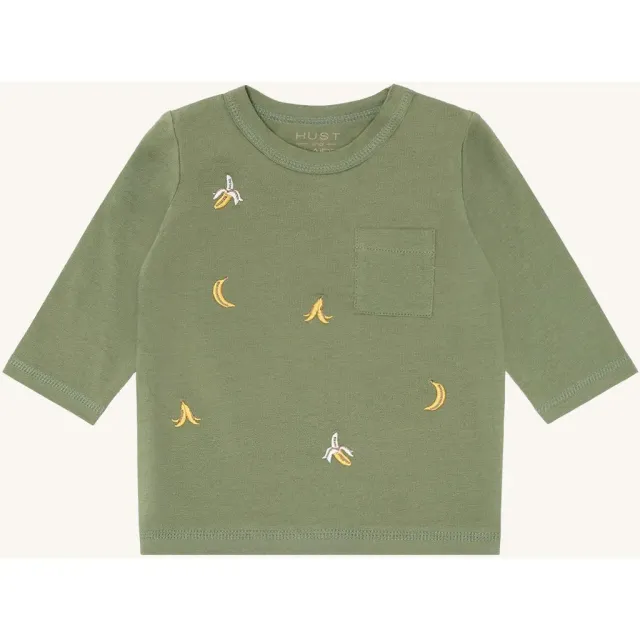 Hust & Claire August bluse lysegrøn langærmet øko