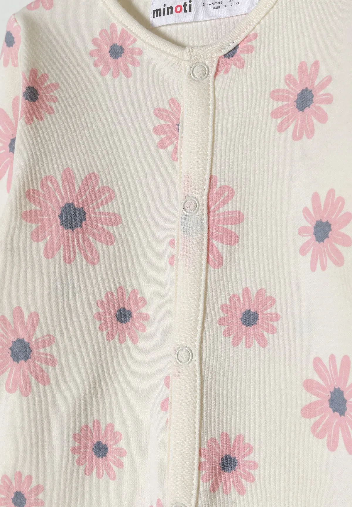 Minoti 42024 natdragt 2-pak jersey blomster