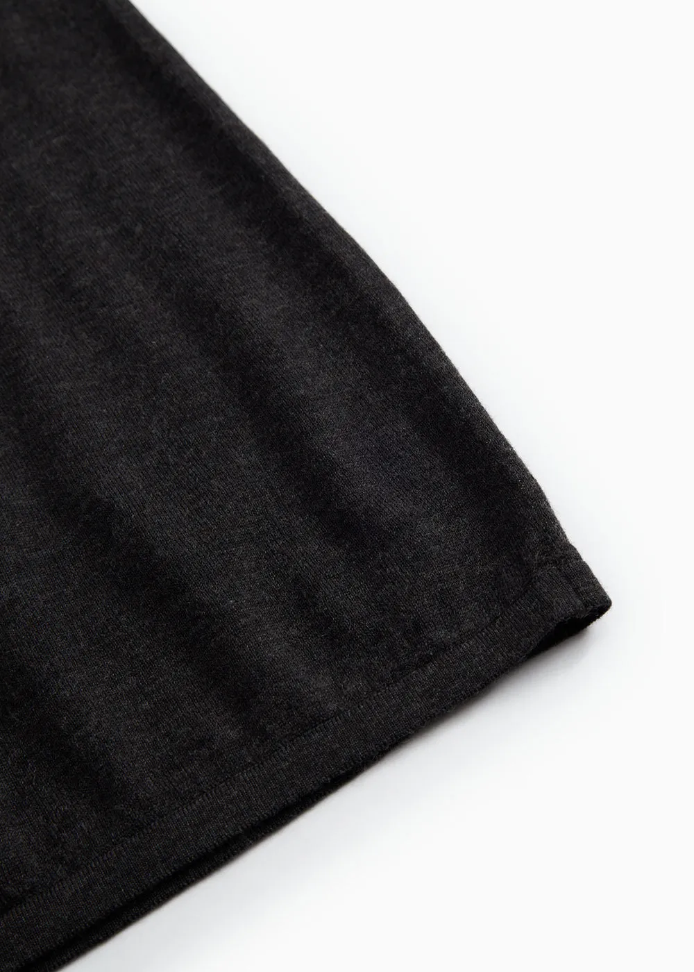MarMar Trisha W bluse merino Black Grey Melange S-XL