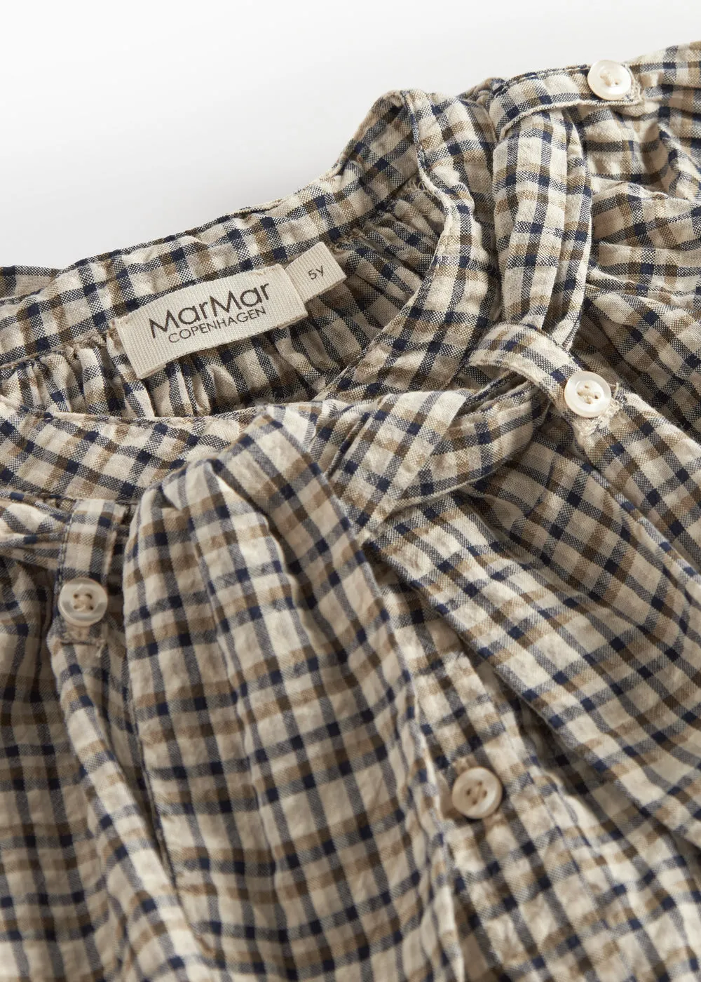 MarMar Takari Scarf skjorte Pilot Navy Check