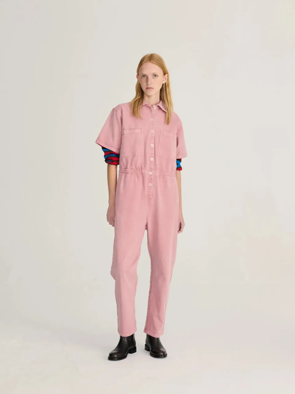 Bobo Choses All About Monsters overall pink XS