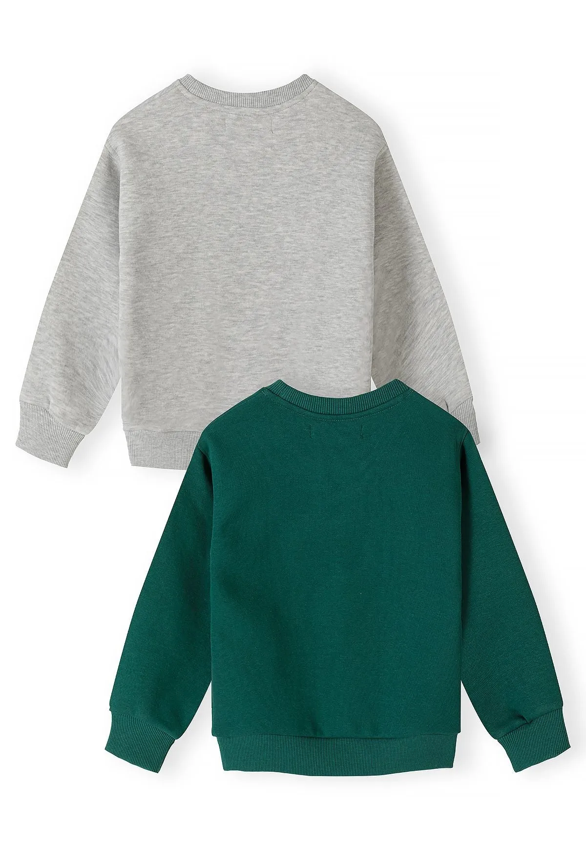 Minoti 45483 sweatshirt 2-pak med tiger til drenge