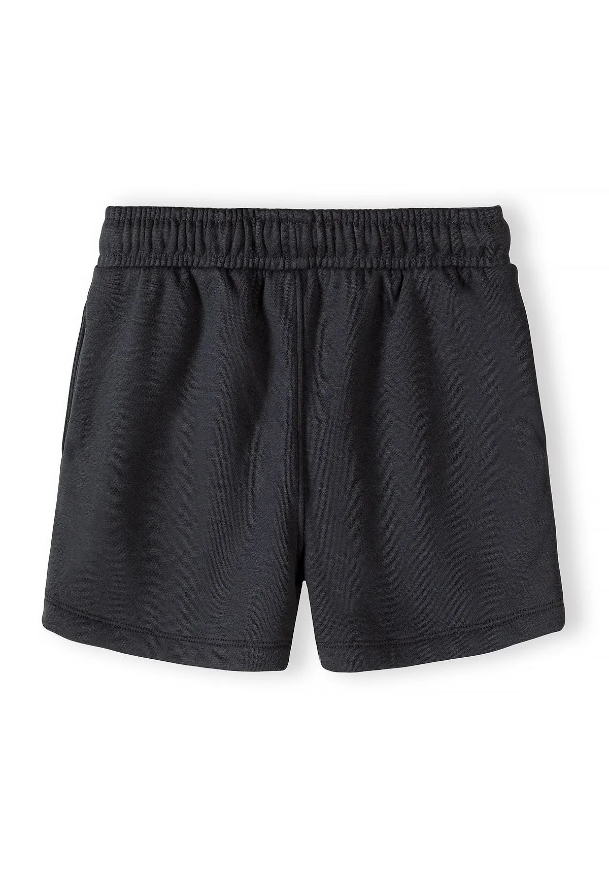 Minoti 42598 sæt grå t-shirt shorts bomuld