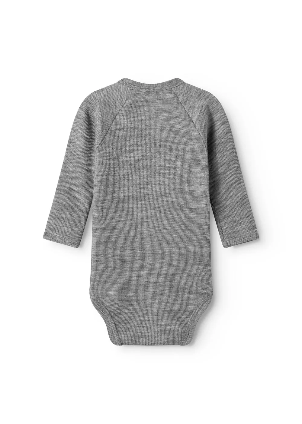 MarMar Belita uld bodystocking Grey Melange slå-om